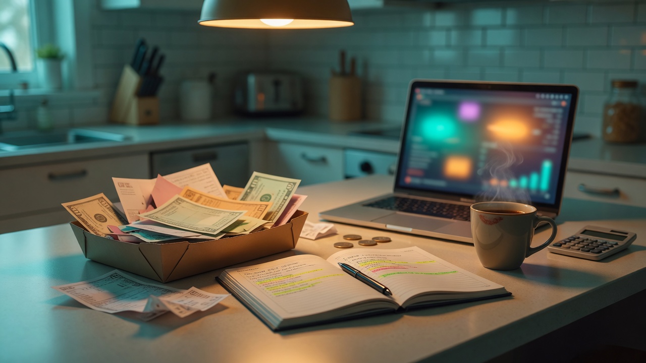 Home Money Admin — visual representation of the Home path